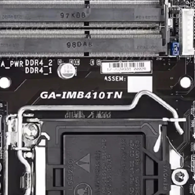 GA-IMB410TN 산업마더보드32GB PCI-E3.0 M.2 LGA 1200 DDR4 Mini-ITX 17x17 H410 메인보드 완전 작동