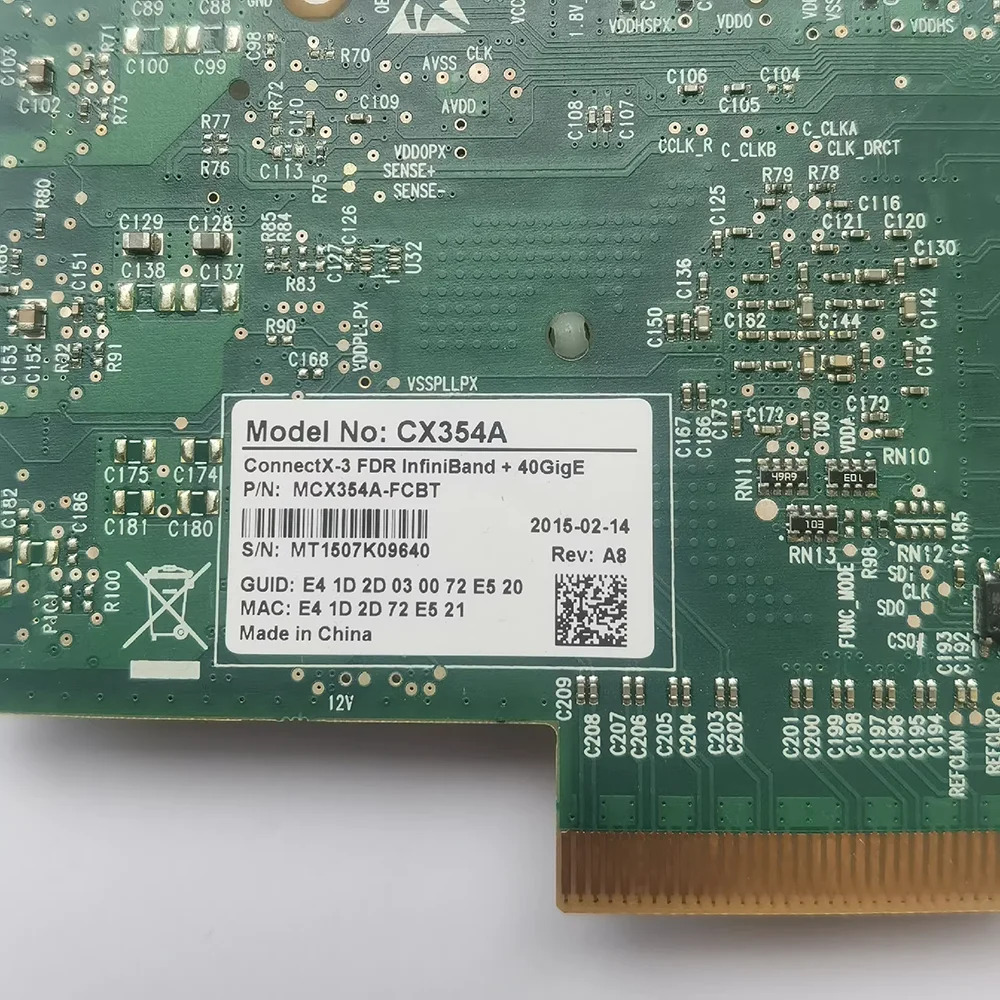 Mellanox ConnectX-3 FDR IB 56G/40G NIC MCX354A-FCBT CX354A용