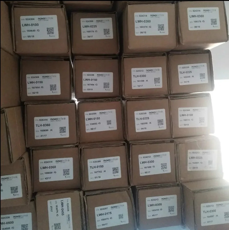 오리지널 Novotechnik LWH-0225 위치 변환기 센서 전금