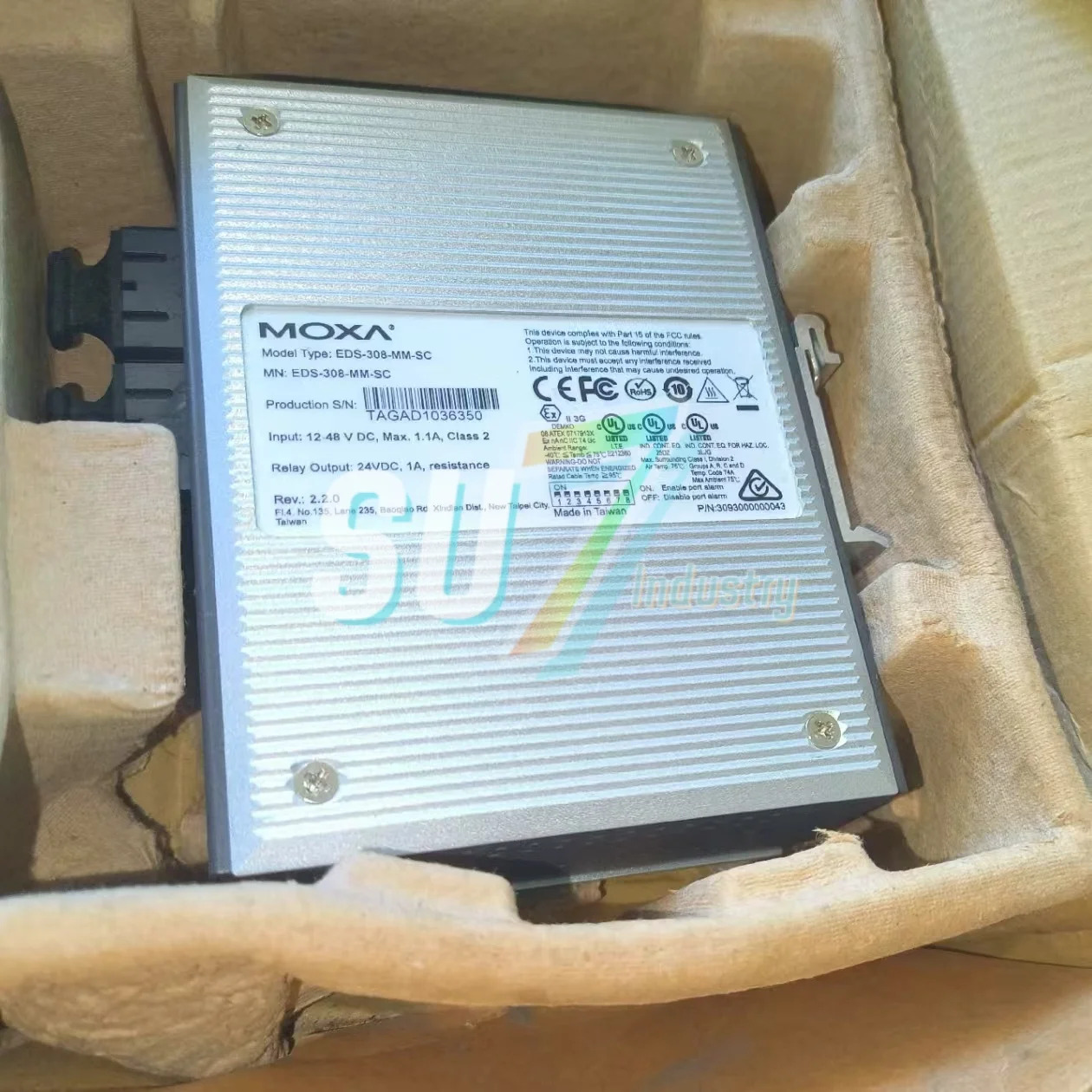 이더넷 스위치 모듈 새 EDS-308-MM-SC