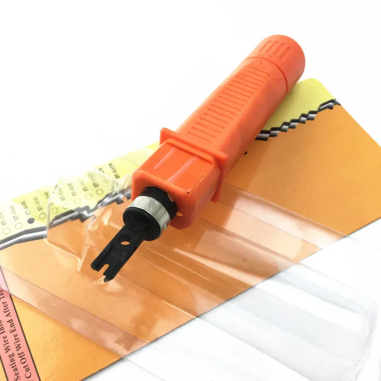 대만 Sanbao HT-314B 와이어 커터 네트워크 전화 패치 패널 모듈 히트 플라이어 압착 건 삽입 도구