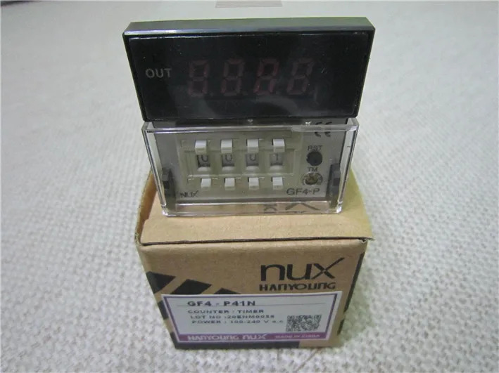 오리지널 Hanyoung NUX 카운터 GF4-P41N GF4-T40N GF7-P61E GF7-P62E GF7-P41E 타이머 신