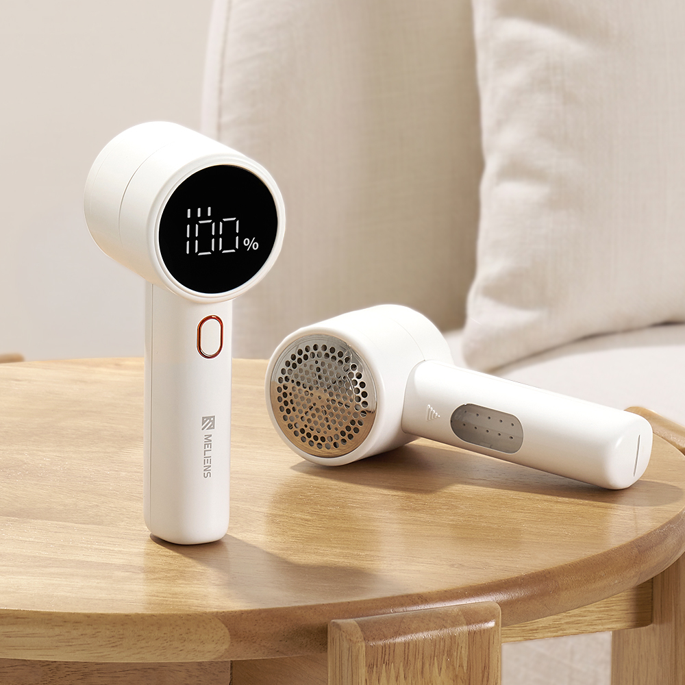 멜리언스 가정용 충전식 LED 보풀제거기 휴대용 6중날 니트 카페트 가디건 보푸라기 제거기 상품 이미지