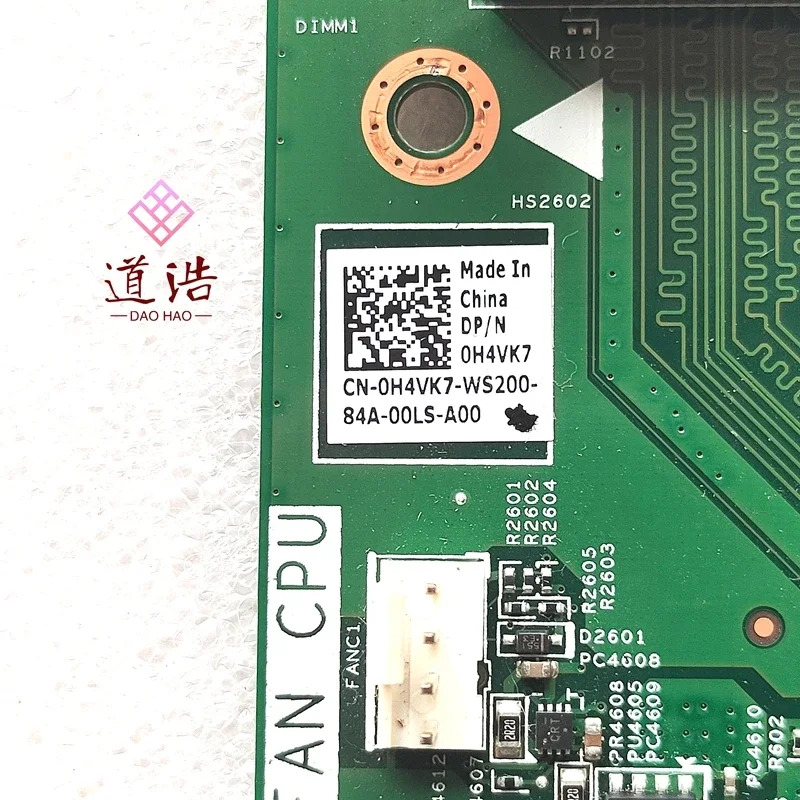 17529-1 Dell piron 3670 마더보드CN-0H4VK7 0H4VK7 H4VK7 LGA 1151 DDR4 메인보드 완전 작동 리퍼