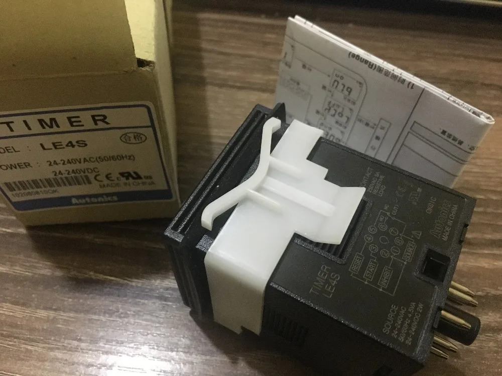 LE4S 오토닉스 타이머 신