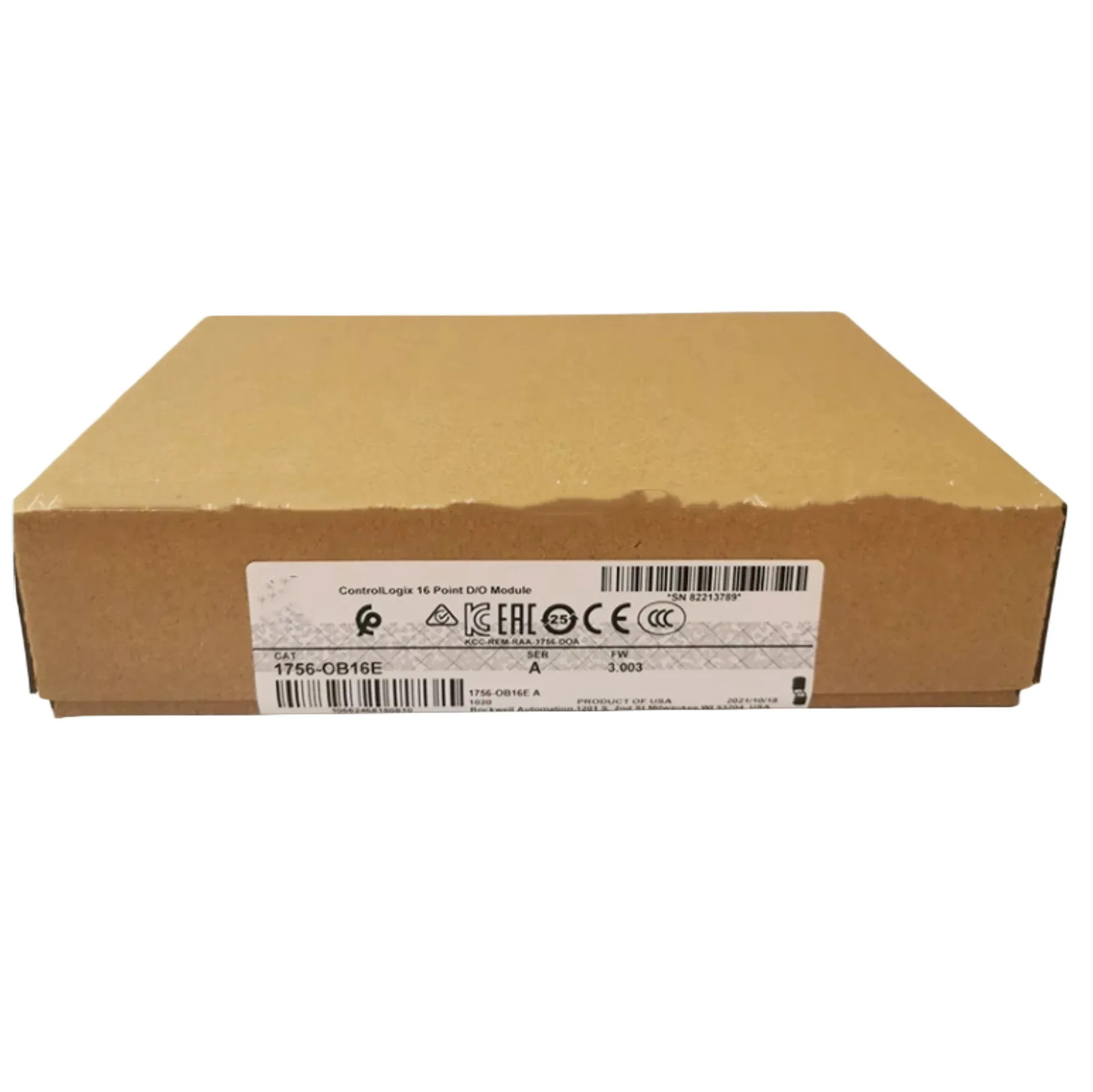 원본 1756-OB16E PLC 모듈.