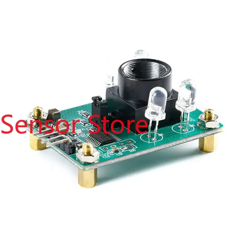 5PCS TCS230 TCS3200 컬러 센서 RGB 3색 직렬 포트 인식 모듈 출력