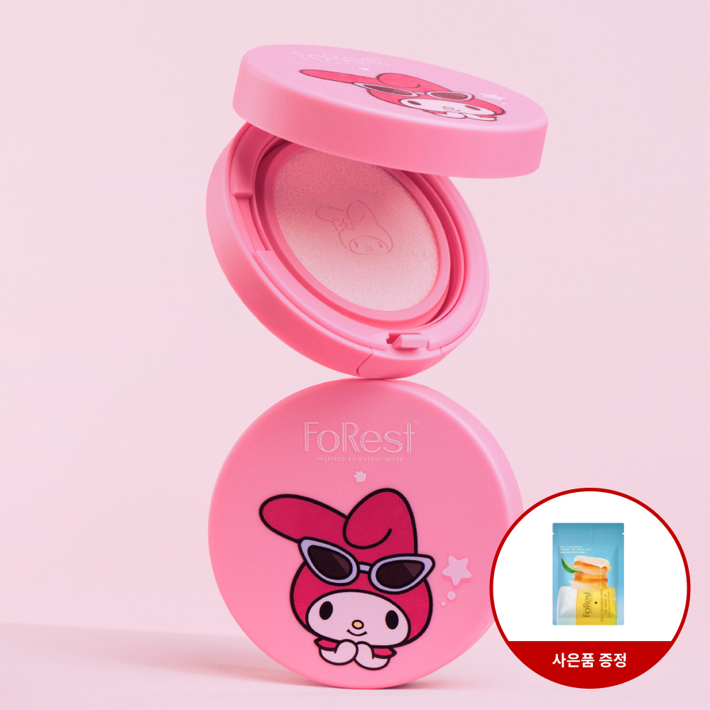 NEW 포레스트 선쿠션 마이멜로디 에디션 13g SPF50+ (마이멜로디 스티커 증정) 이미지 1