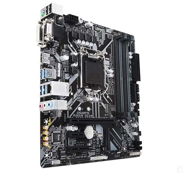 Gigabyte호환B360M-DS3H B360 메보드는 대 CPU DDR4 메모리를 지원