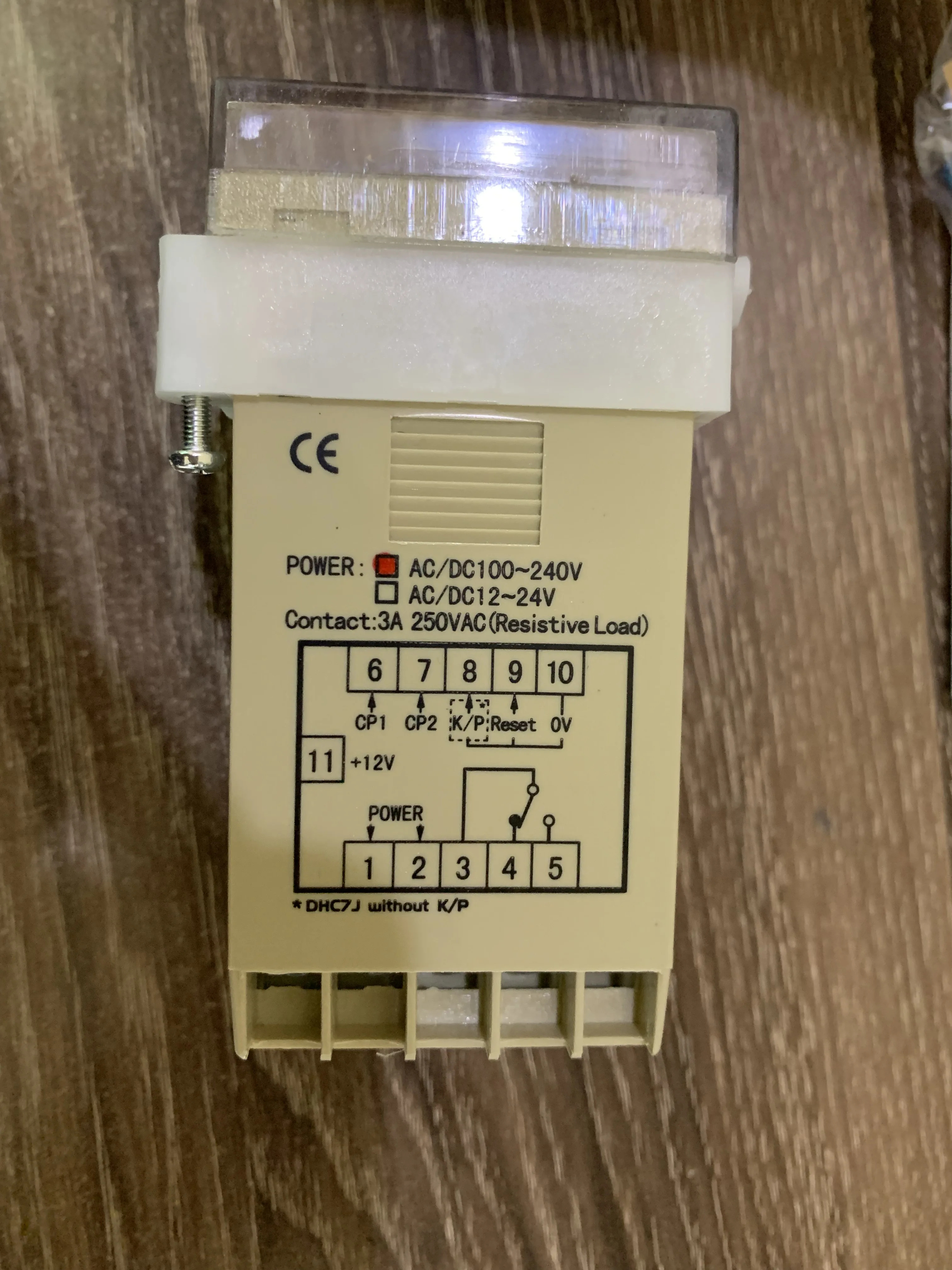 원저우 다후아 DHC1J-A1R 지능형 가역 카운터 LCD 전원 DC100-240V 카운팅 릴레이