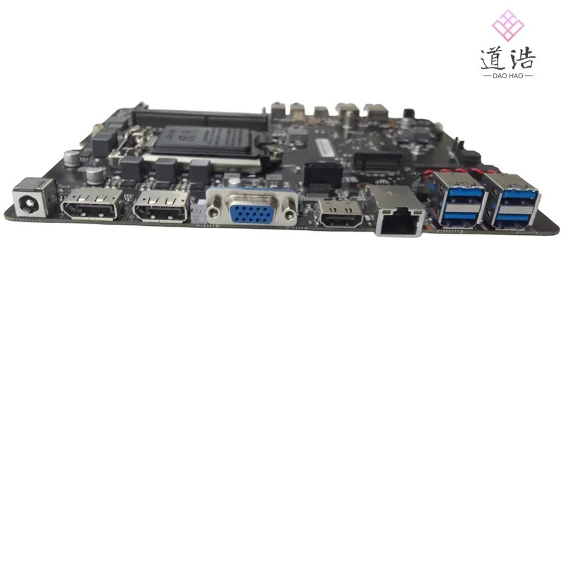 ECS Q370-SF110 마더보드 지원 대 CPU LGA 1151 DDR4 메인보드 완전 작동 리퍼