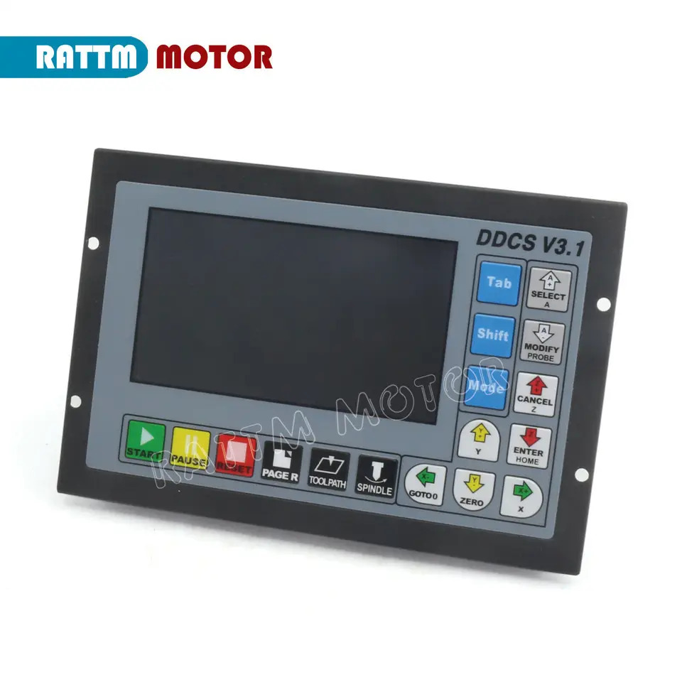 오프라독립형 모션 제어 DDCS V3.1 CNC 컨트롤러 500KHz PLC 4 축 US