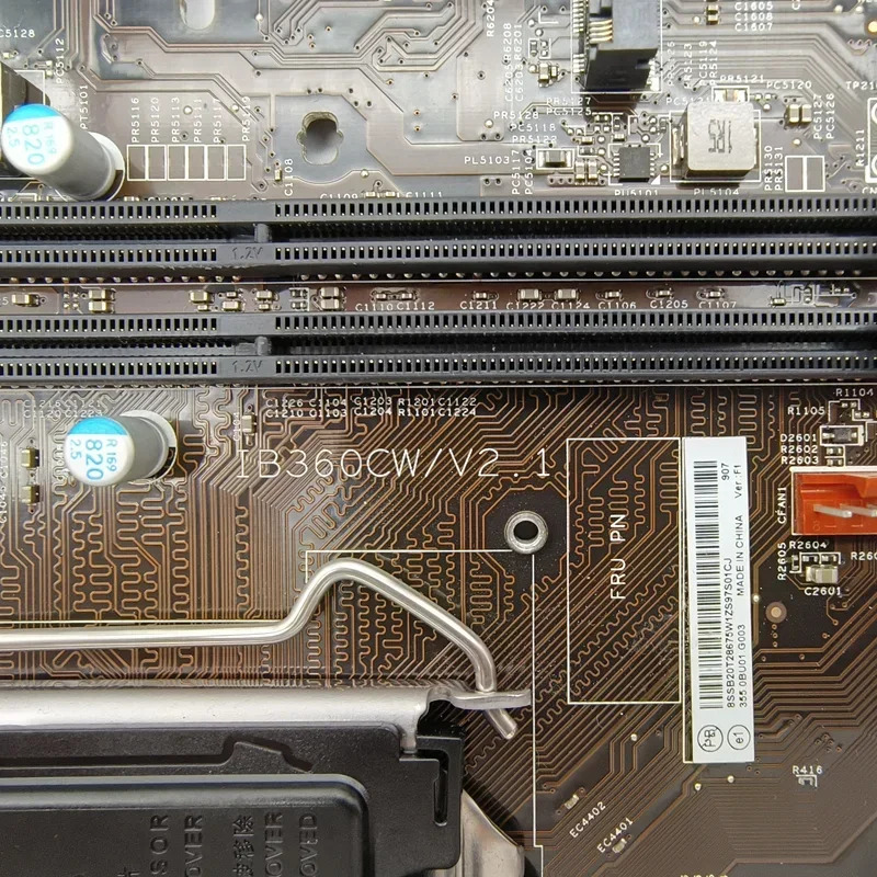 Lenovo호환 Legion T5-28ICB05 데스크탑 마더보드 LY530 17541-2M 01YW913 IB360CW/V2.1 DDR4 메인보드 완전 작동 리퍼