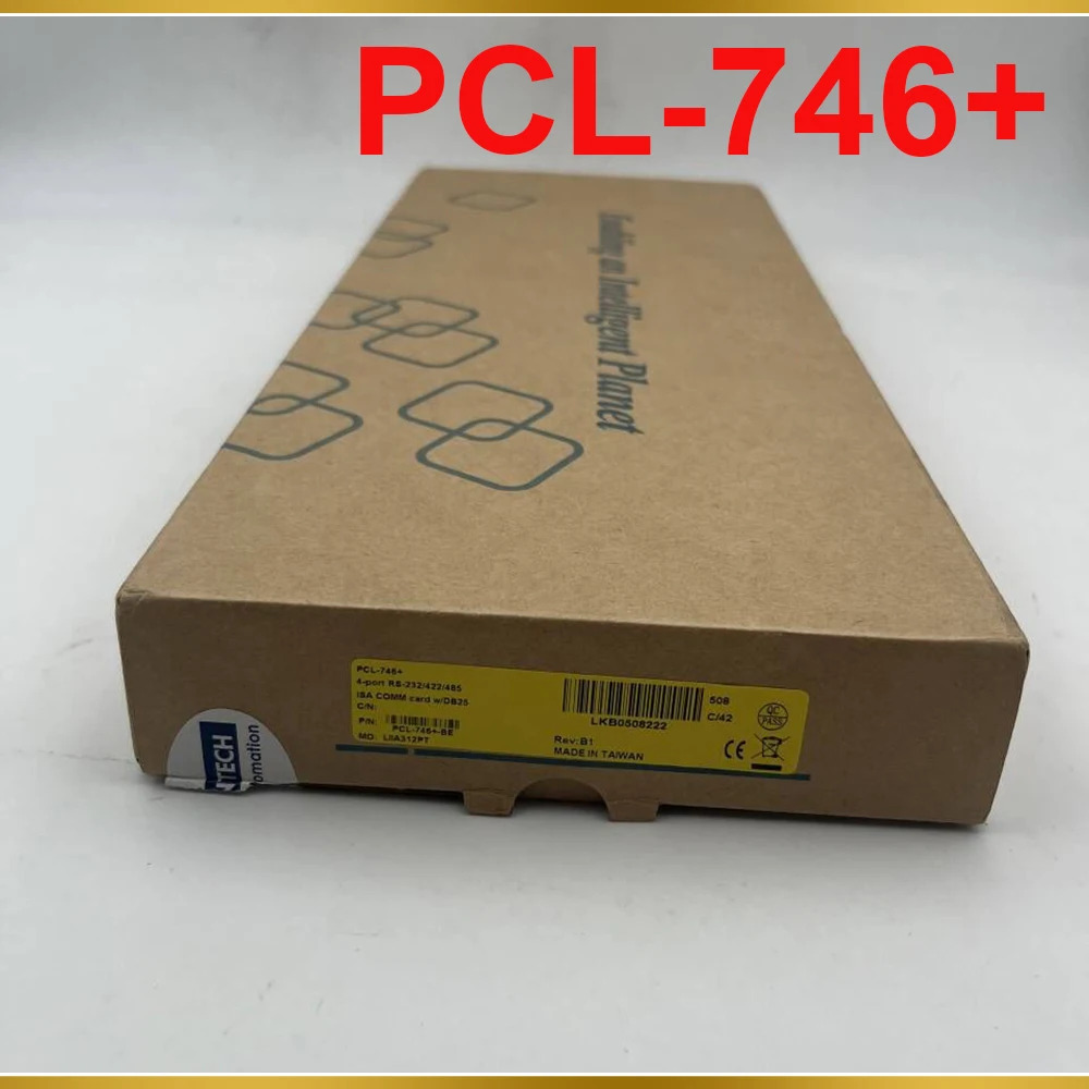 ADVANTECH REV.B1 데이터 캡처 카드통신 카드 4 포트 RS-232/422/485 PCL-746