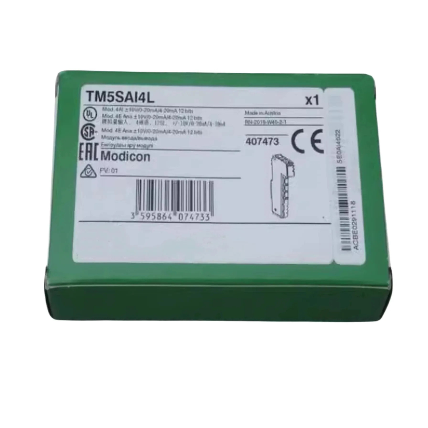 오리지널 TM241CE24R TM5SBER2 TM5SBET1 TM5SAI2L TM5SAI4L.