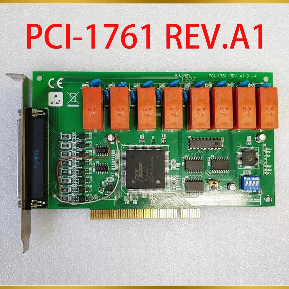 어드밴텍 PCI-1761 REV.A1데이터 캡처 카드 8 릴레이 출력