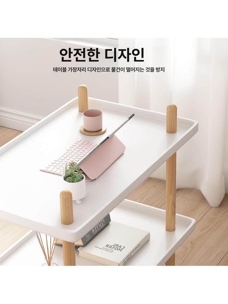 모듈 선반 협탁 카트 수납함 이동식트롤리 바퀴달린수납장 웨건 무빙트롤리 모던 - 상세 이미지 2
