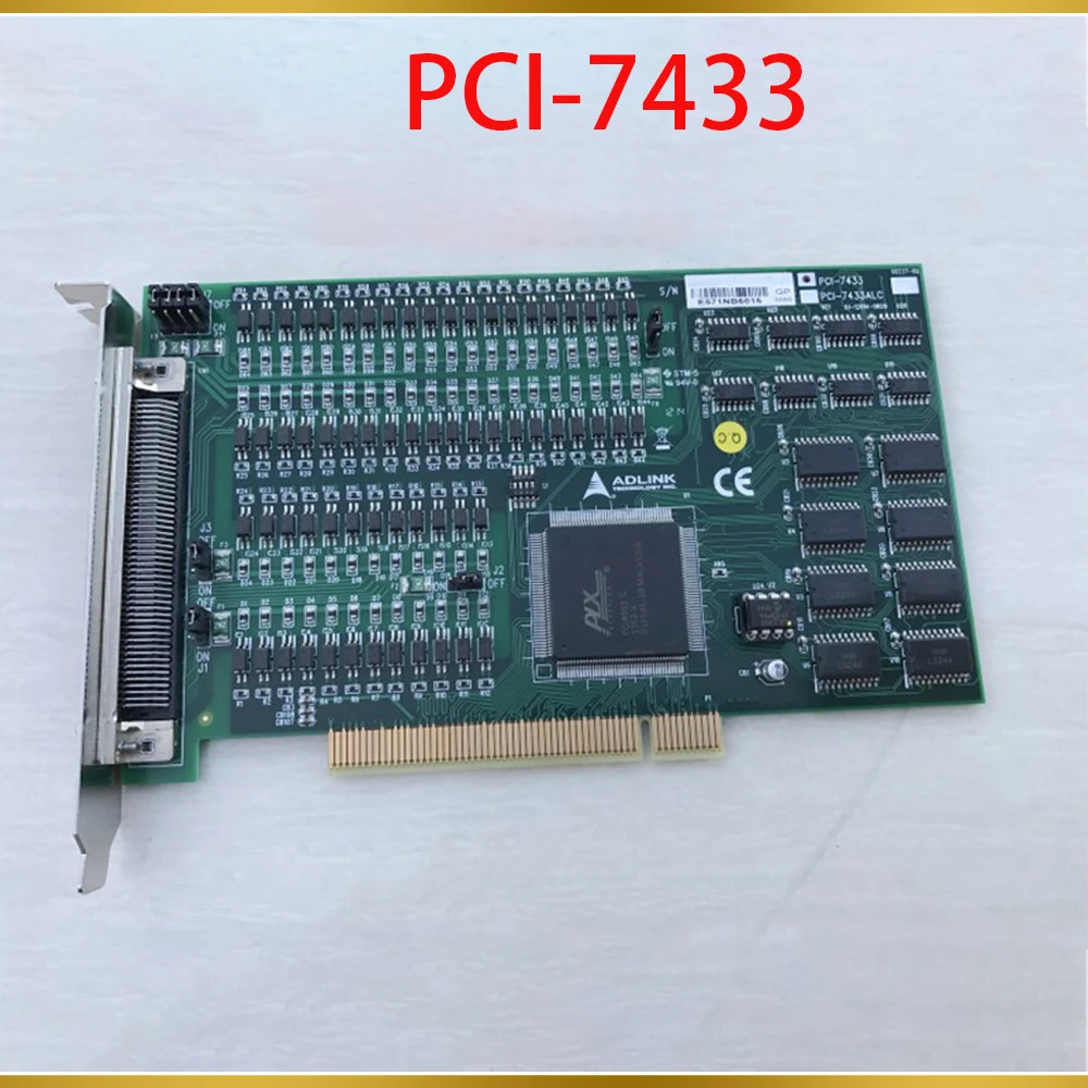 ADLINK PCI-7433스위치 값 수집 카드