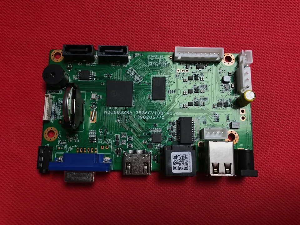 NBD8032RA-UL-V2 네트워크 NVR 메보드 H.265 32 웨이 4K32 500 보드