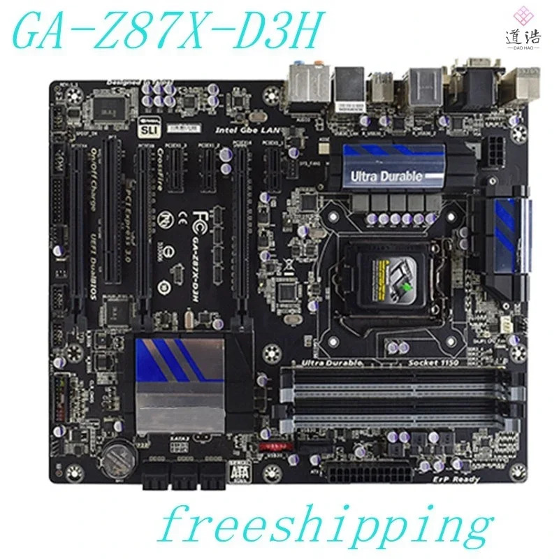 GA-Z87X-D3H 마더보드32GB LGA 1150 DDR3 메인보드 완전 작동 리퍼