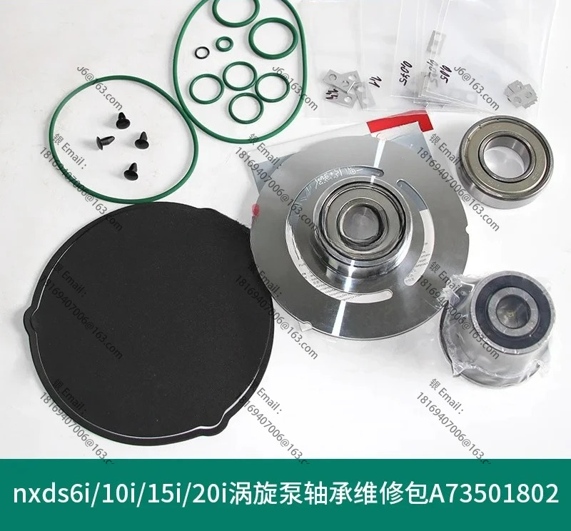 NXDS10i/6i/15i/20i 건식 진공 펌프 키트 A 73501801 씰링 링 스트립