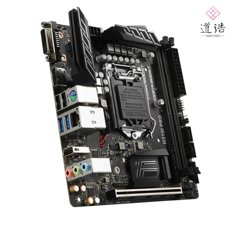H310I PRO 마더보드32GB 지원 대 CPU LGA 1151 DDR4 H310 Mini-ITX 메인보드 완전 작동 리퍼