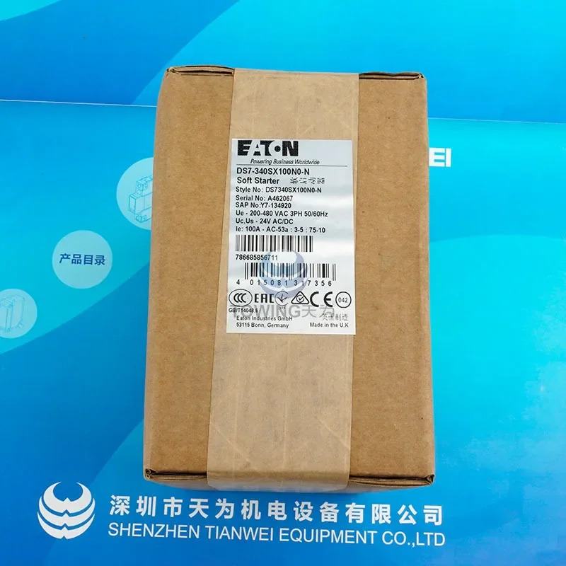 1 단계 에이전트 Eaton EATON 소프트 스타트 컨트롤러 DS7-340SX100N0-N 미개봉
