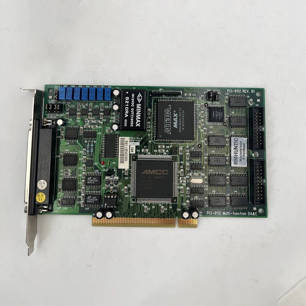 ADLINK PCI-9112 REVPCI카드 데이터. B1