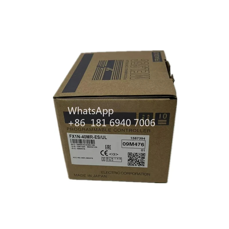 FX1N 시리즈 PLC 모듈 프로그래밍 컨트롤러 FX1N-40MR-ES/UL FX1N-60MR-D 원본