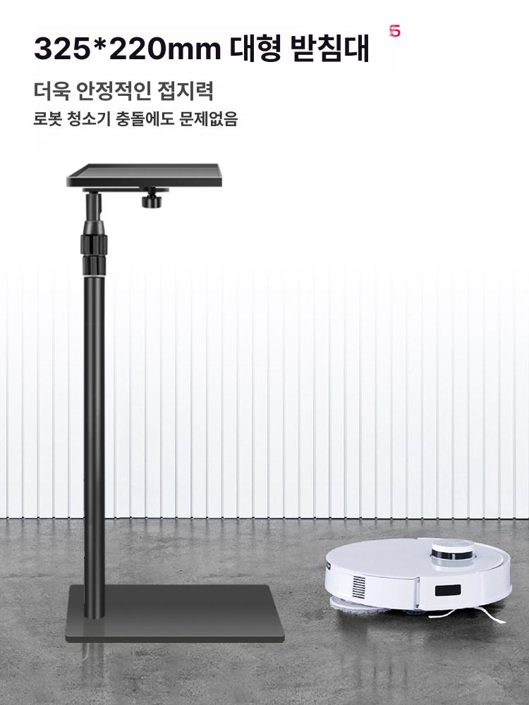 높이조절 브라켓 거치대 무빙스탠드 벽걸이 이젤형 홀더 무타공 숨기기 설치 - 상세 이미지 3