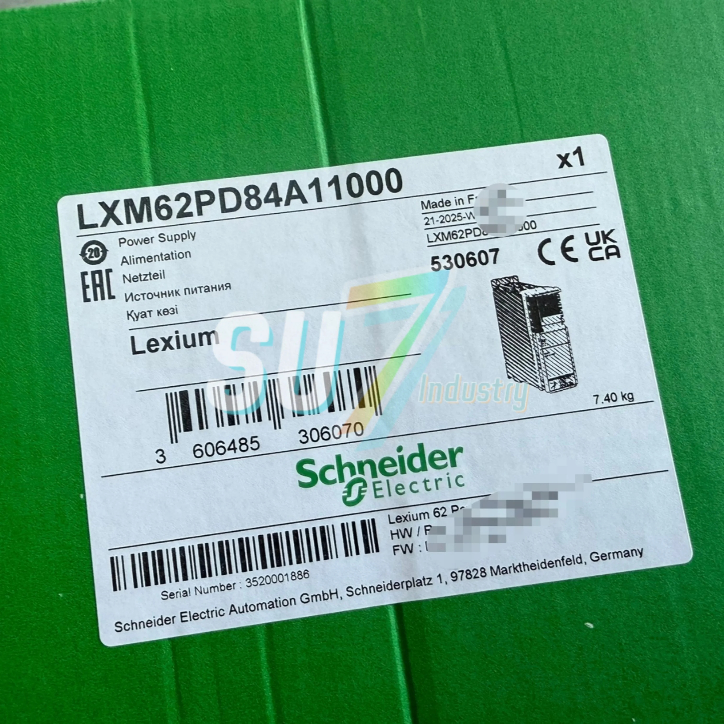 서보 드라이버 원본 LXM23DU45M3X LXM62PD84A11000