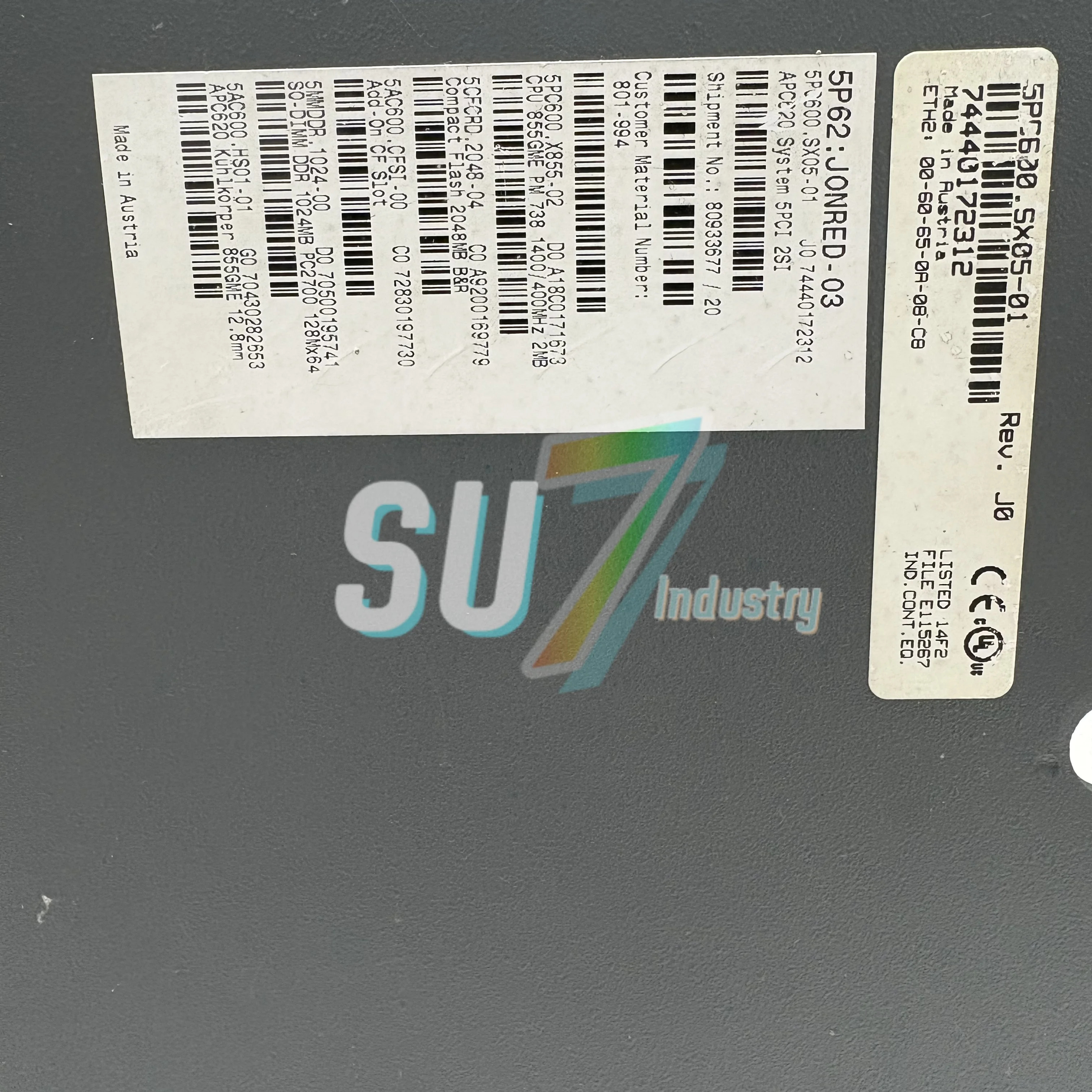 새 산업개인컴퓨터 5PC600.SX05-01