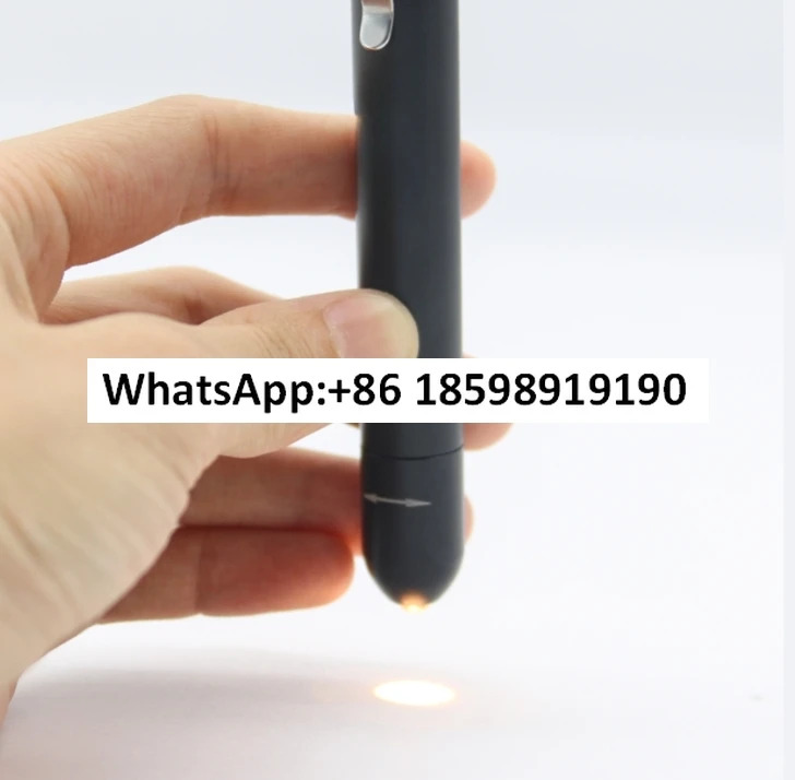 경옥 옥 손전등 특수 노란색 빛 전체 스펙트럼 분광기 광원 휴대용