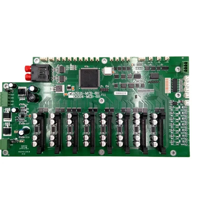 K512i-MCB-8H V1.1 Konica 512i KM512i 프린트 헤드 보드 Allwin Jhf Folra Yaselan Human 프린터 30pl 캐리지