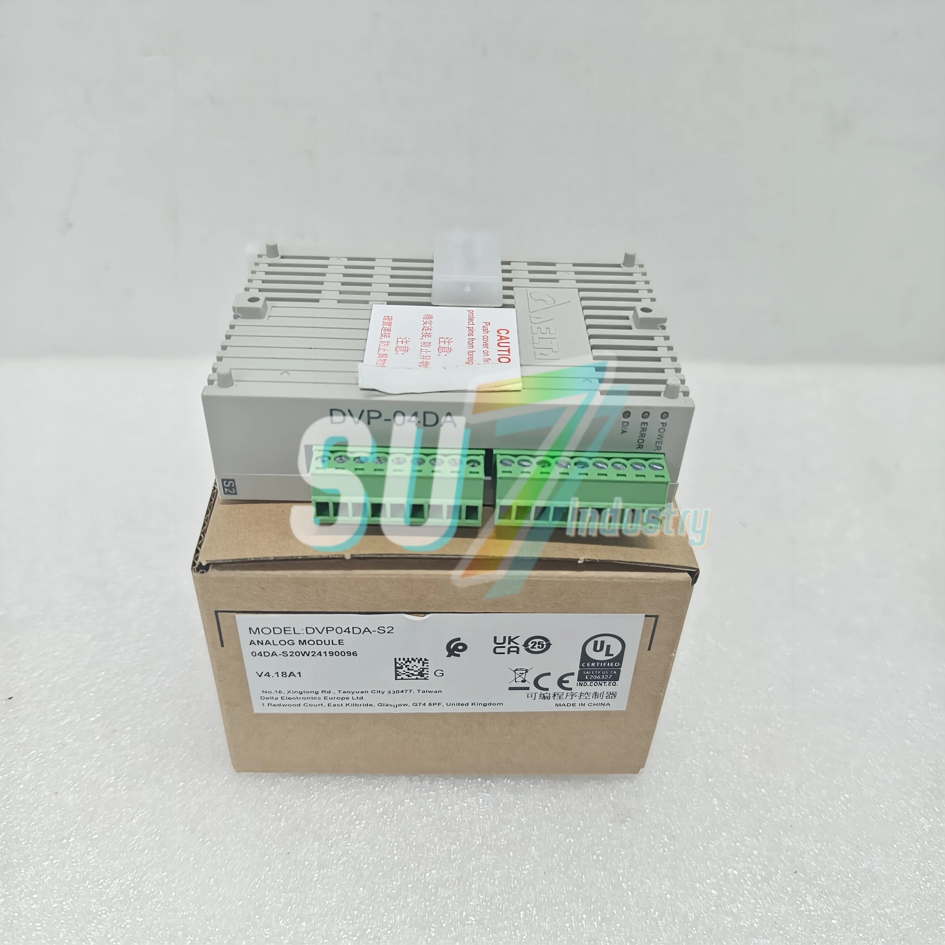 PLC 모듈 DVP04DA-S2 내 새