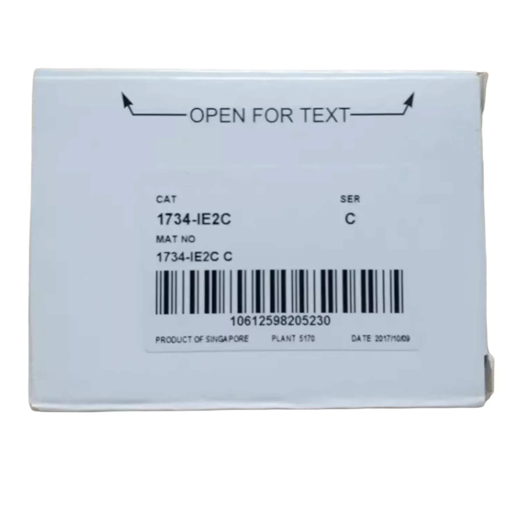 오리지널 1734-IE2C 1734 IE2C I/O 모듈만 하세요.