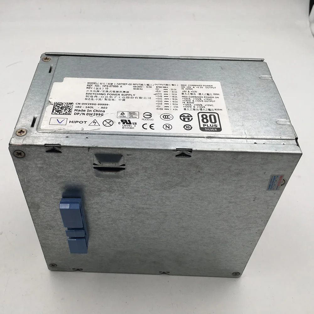 DELL T5400 T5500 NPS-875BB A H875E-00 N875EF-00 0W299G 875W워크스테이션 전원공급장치 종합 리퍼 후