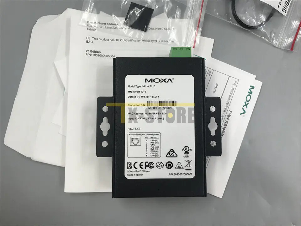 MOXA NPort5210 포트 네트워킹 서버 NPort 5210 신