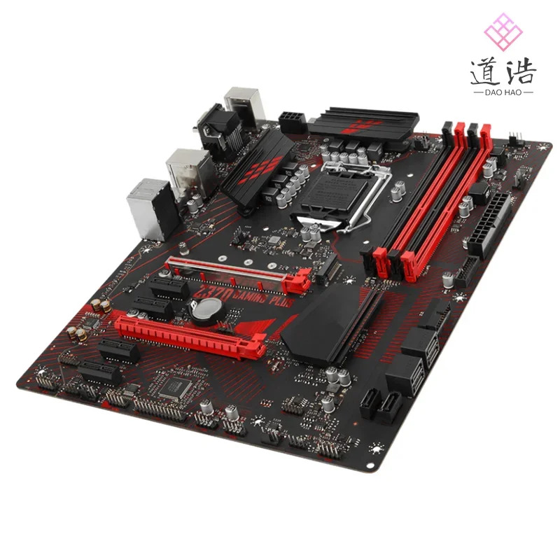 Z370 GNG PLUS 마더보드64GB M.2 LGA 1151 DDR4 메인보드 완전 작동 리퍼