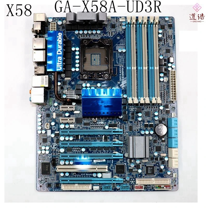 GA-X58A-UD3R 마더보드리퍼 완료 메인보드 24GB USB 3.0 LGA 1366 DDR3 X58