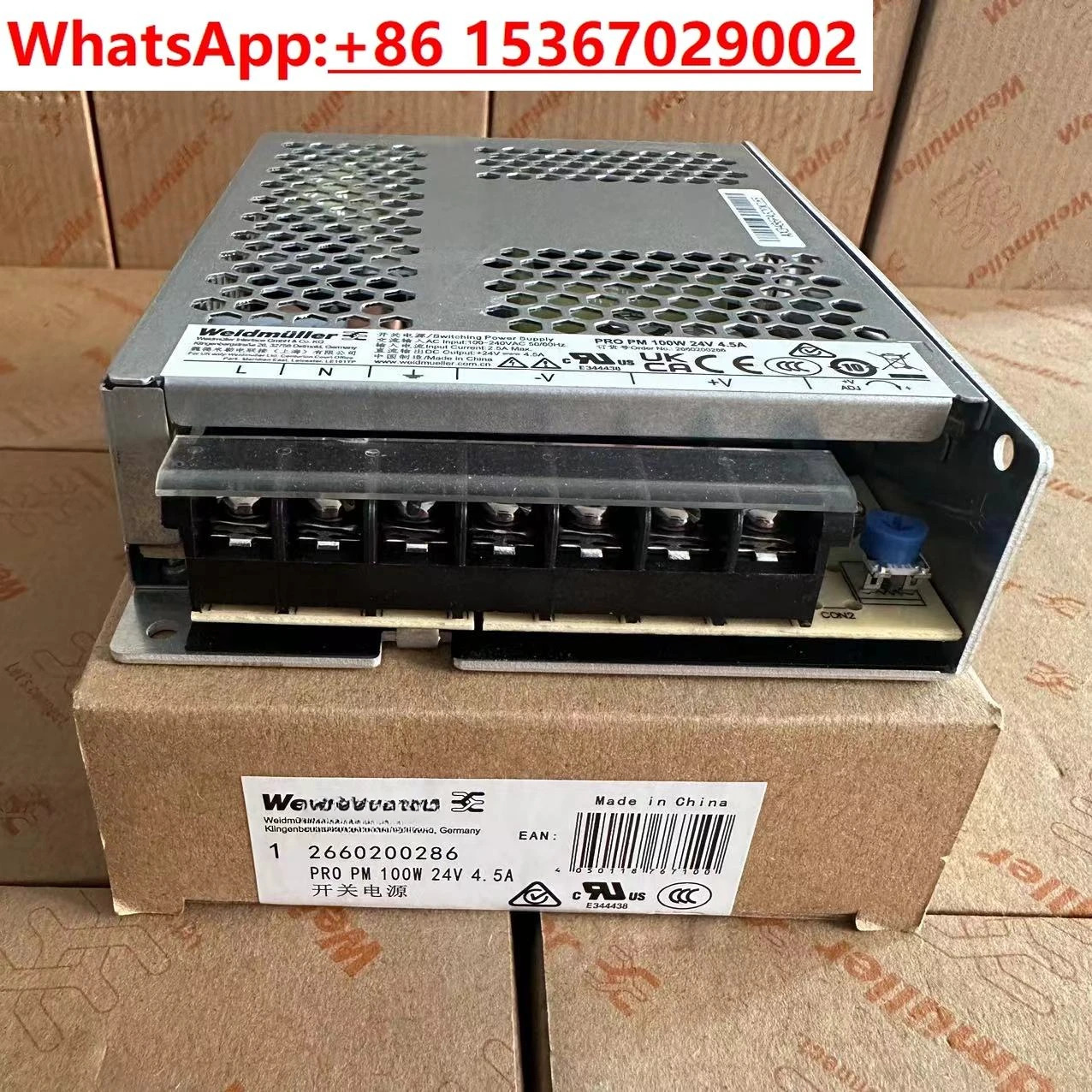PRO PM 100W 24V 4.5A 스위칭 전원공급장치 DC 평면 2660200286