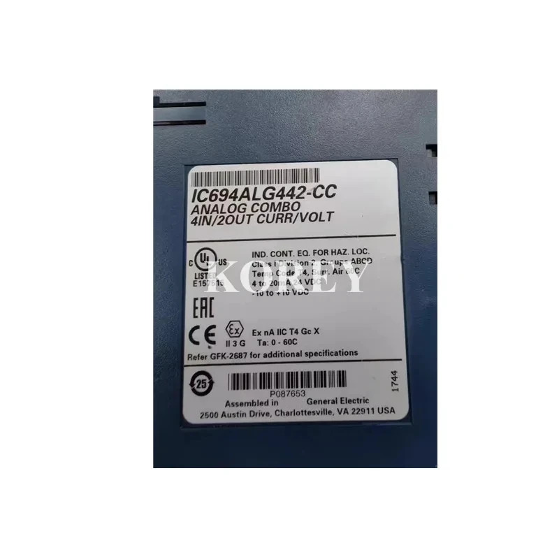 2500 PLC 모듈 IC694ALG442-CC IC695PNC001-AK 원본