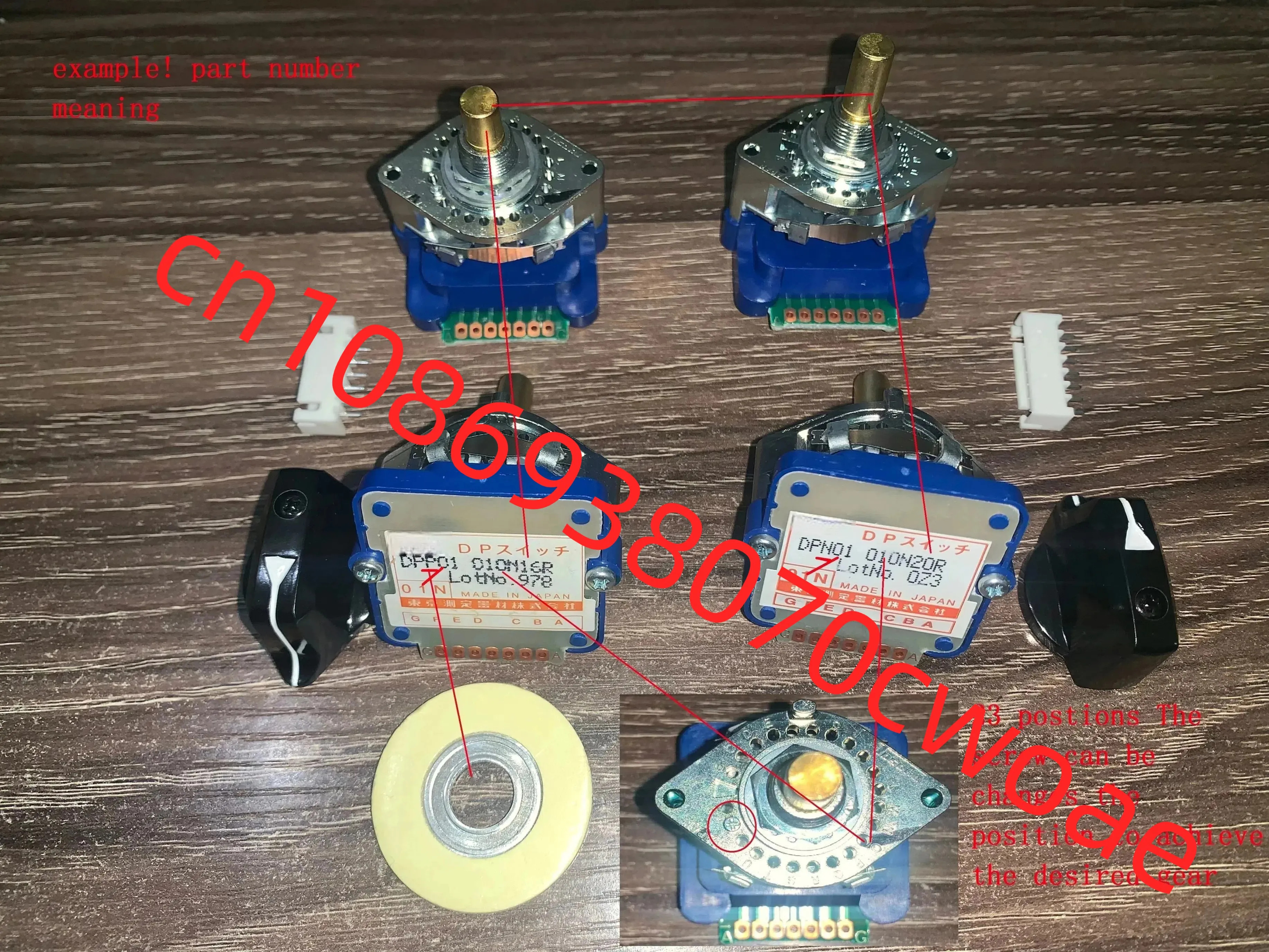 디지털 인코딩 속도 스위치 DPP01 020J20RCB 01j TOSOKU 밴드 020J20R cb는 소켓을 의미