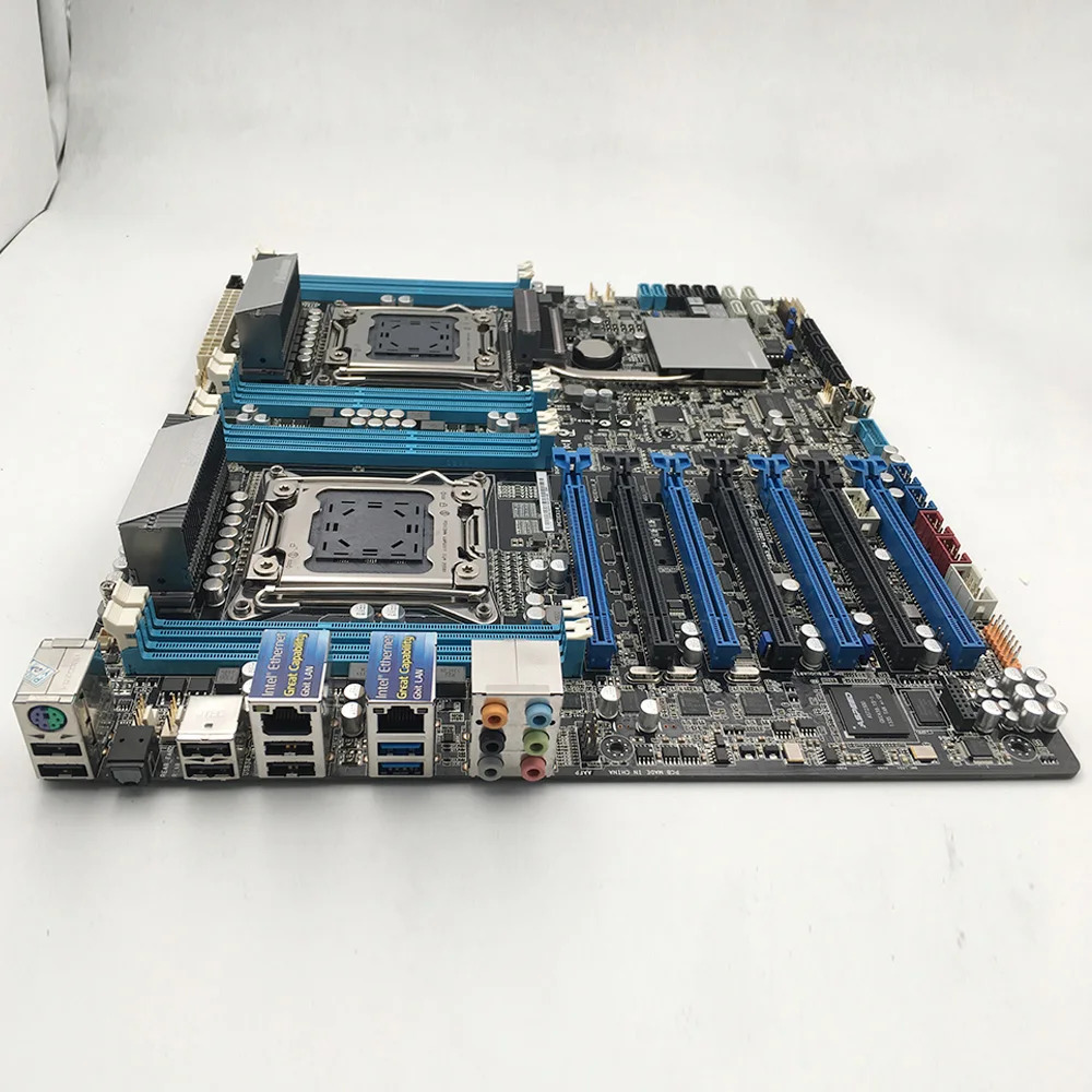 ASUS호환 워크스테이션 마더보드 LGA2011 C602 7xPCI 익스프레스 3.0 x16 USB3.0 SATA 6Gb/s Z9PE-D8 WS용