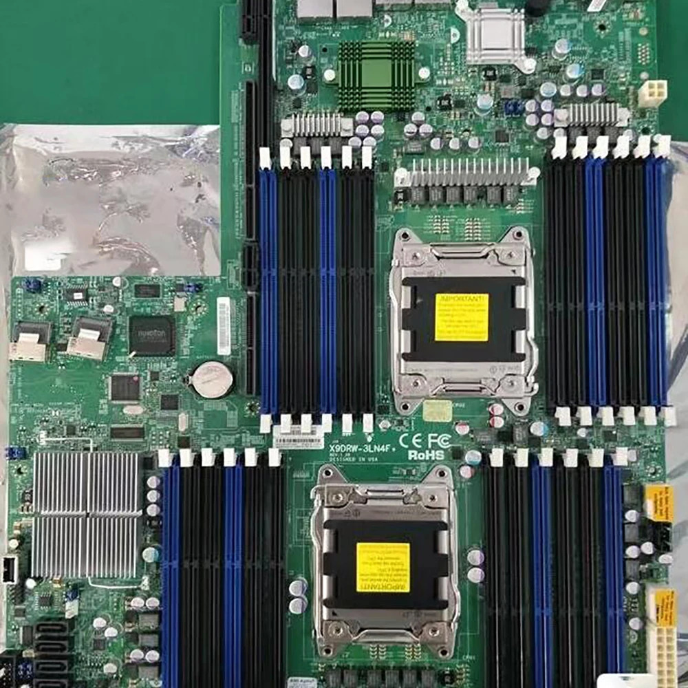 Supermicro 서버 마더보드 E5-2600 V1/V2 군C606 LGA2011 DDR3 X9DRW-3LN4F8x SAS 포트