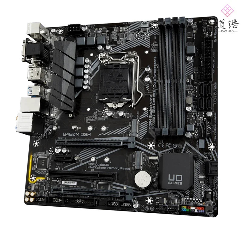 B460 마더보드 B460M D3H 128GB HDMI DP M.2 LGA 1200 DDR4 마이크로 완전 작동 리퍼