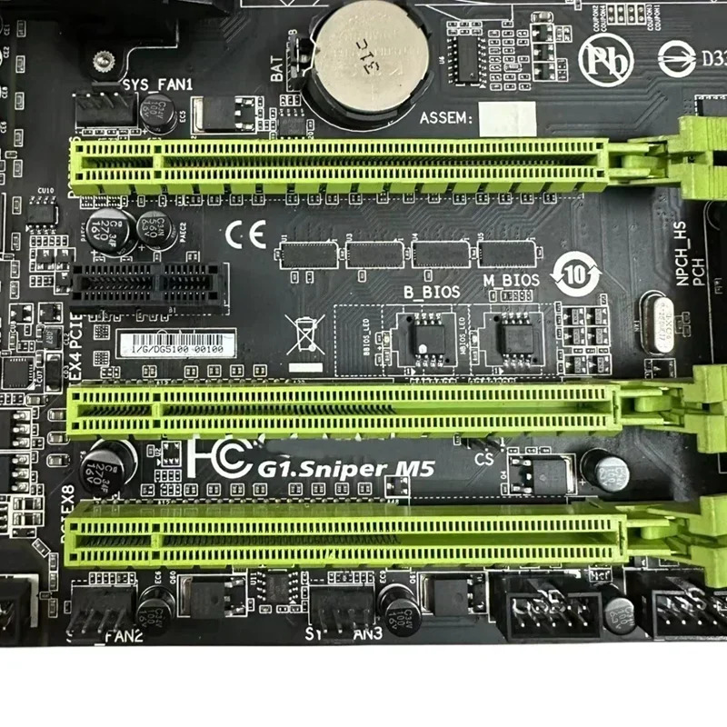 G1.SNIPER M5 마더보드32GB HDMI PCI-E3.0 LGA 1150 DDR3 마이크로 Z87 메인보드 완전 작동 리퍼