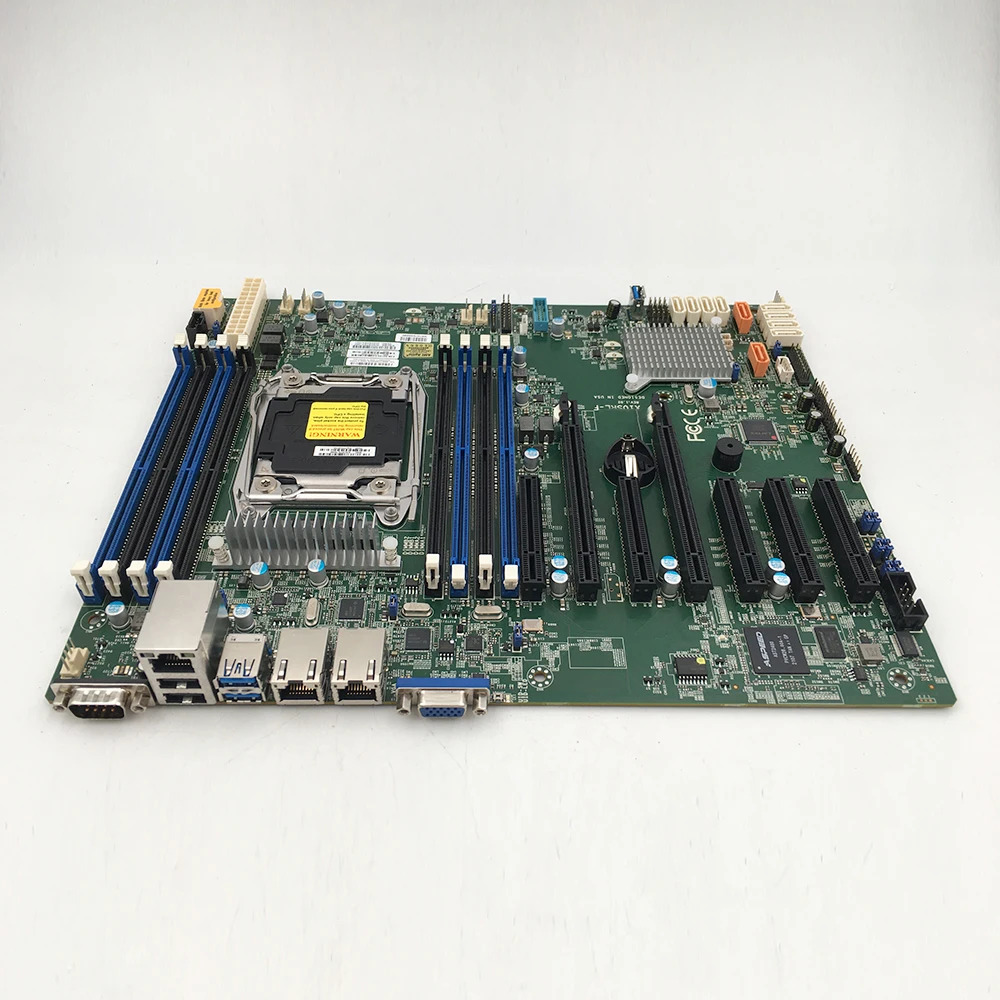 Supermicro 산업패키지 마더보드 LGA2011 E5-1600/2600 V3/V4 군 DDR4 ECC 7 PCI-E 슬롯 X10SRL-F