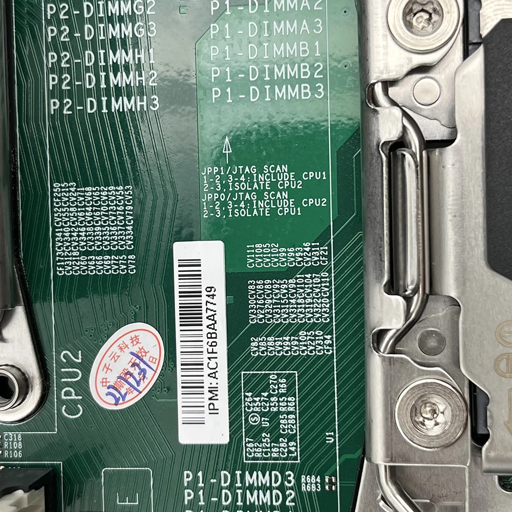 Supermicro E- LGA 2011 DDR4-2400MHz C612 10XSATA 3 양방향 서버 마더보드 X10DRi-LN4용