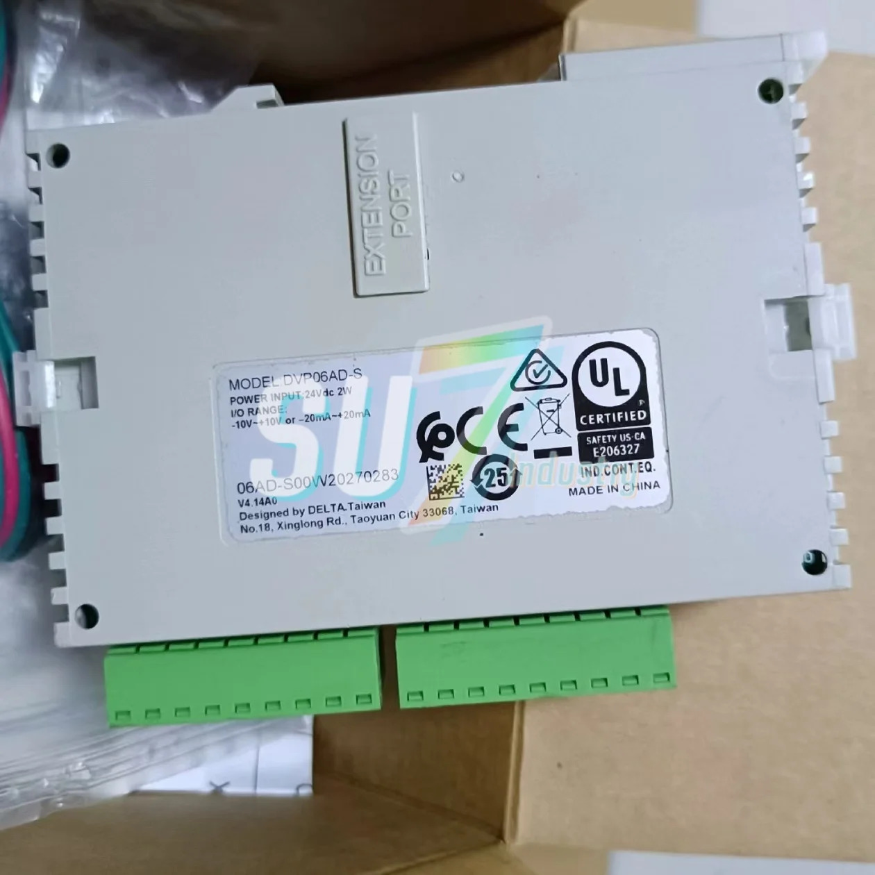 DVP06AD-S DVP06PT-S PLC 모듈 원본